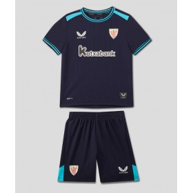 Dětské fotbalový komplet Athletic Bilbao Venkovní košile 2025-26 Krátkým Rukávem